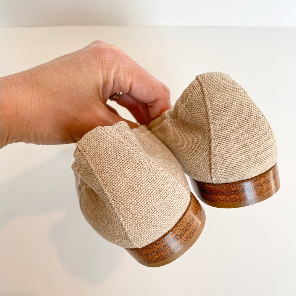 Authentic CHANEL Tan/Nude Ballet Flats - Picture 4 of 8